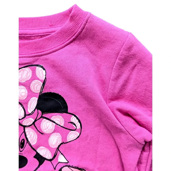 Disney Junior Minnie Mouse Pink Graphic Sweatshirt – Size 6X - Picture 5 of 7